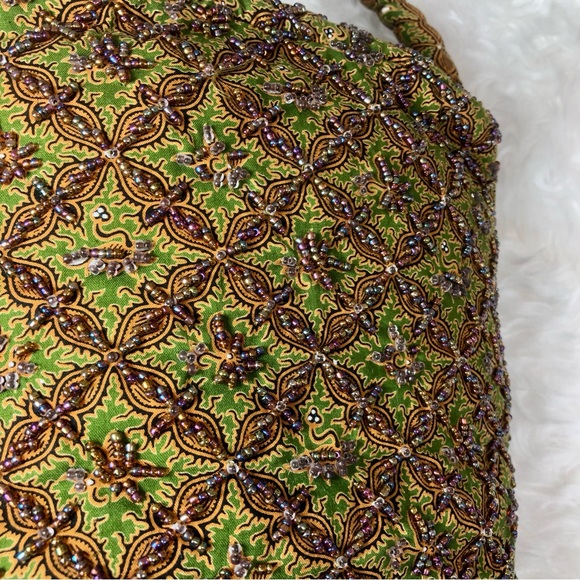 BELLASIMA BEADED FABRIC BAG - Picture 8 of 13